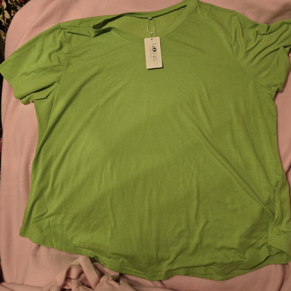 Green Relaxed Short Sleeve T-Shirt
